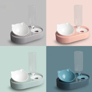 Two-in-One Pet Bowl Water Dispenser