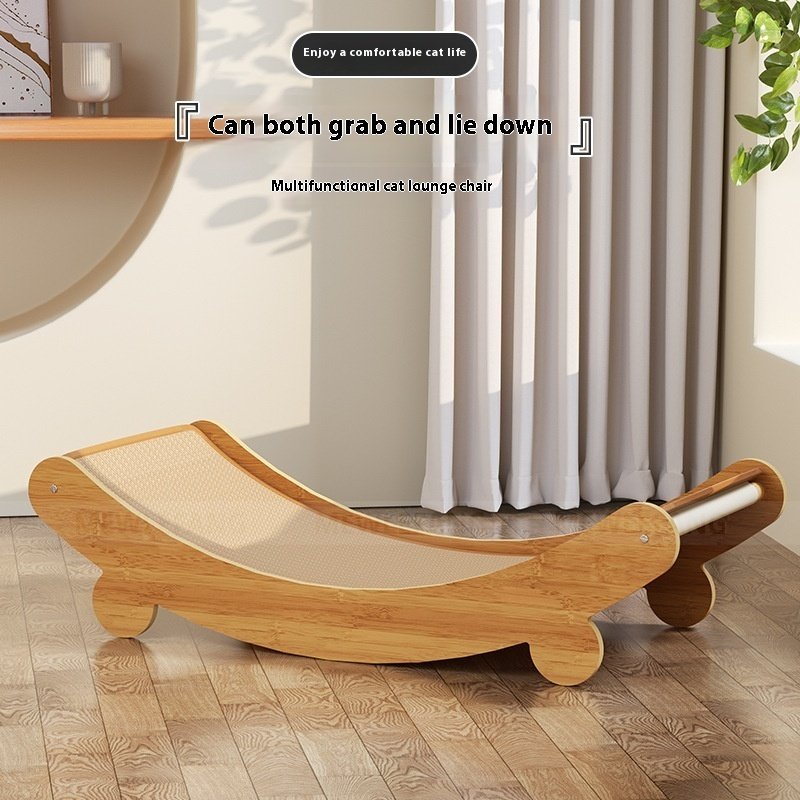 Full Sisal Cat Scratch Board Lounge Chair Nest - Image 2