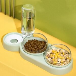 pet-feeder-bowls-and-automatic-water-bowl