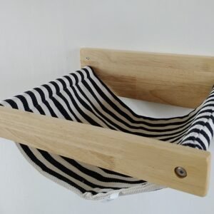Cat hammock on the wall