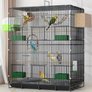 home-fashion-personality-double-layer-new-bird-cage