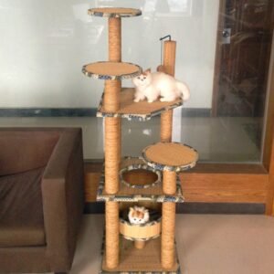 Cat Straw Scratch BoardClimbing Frame