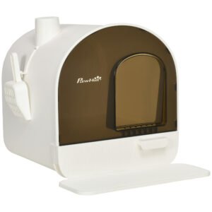 pawhut-hooded-cat-litter-box