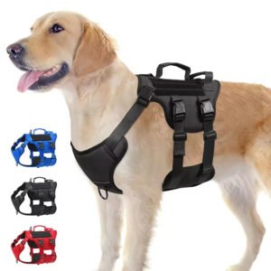heat-resistant-durable-nylon-tactical-service-dog-harness