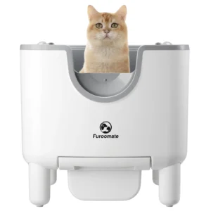 F6 Self-Cleaning Litter Box - Open-Top Automatic